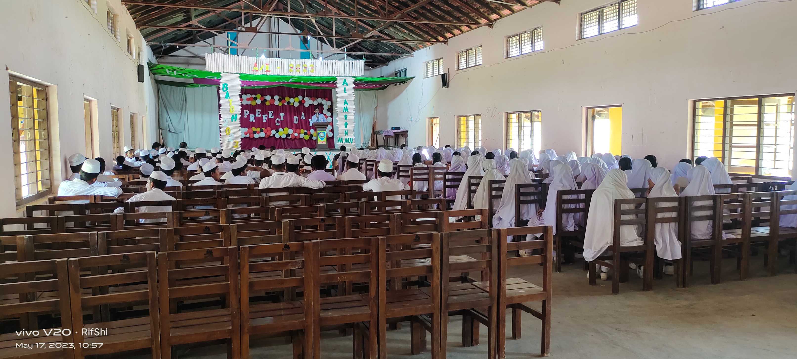 உயர் தர மாணவர்களின் பிரியாவிடை 